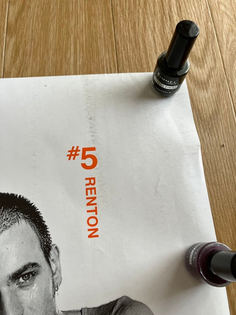 激レア！90sヴィンテージトレインスポッティングビッグポスター ユアンマクレガー