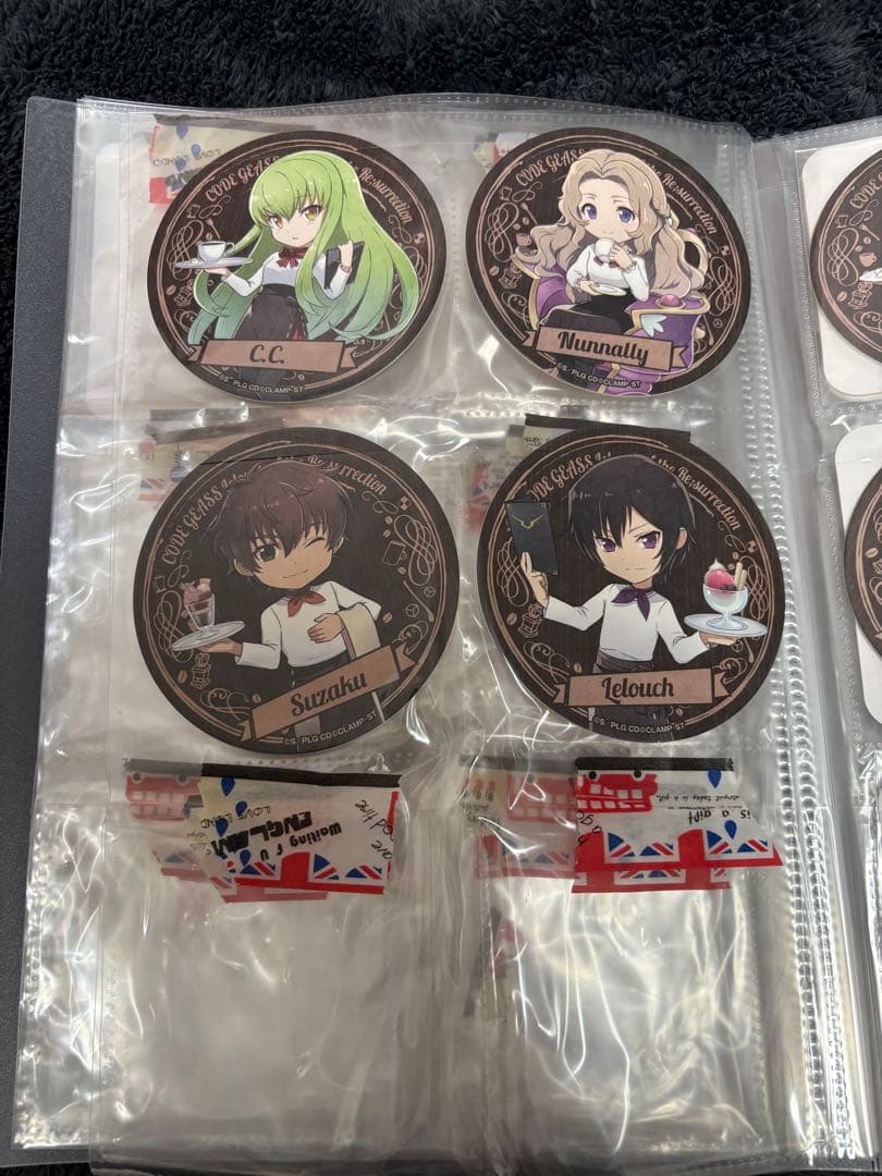 コードギアス　復活のルルーシュ　コラボカフェ　紙コースター　10枚セット