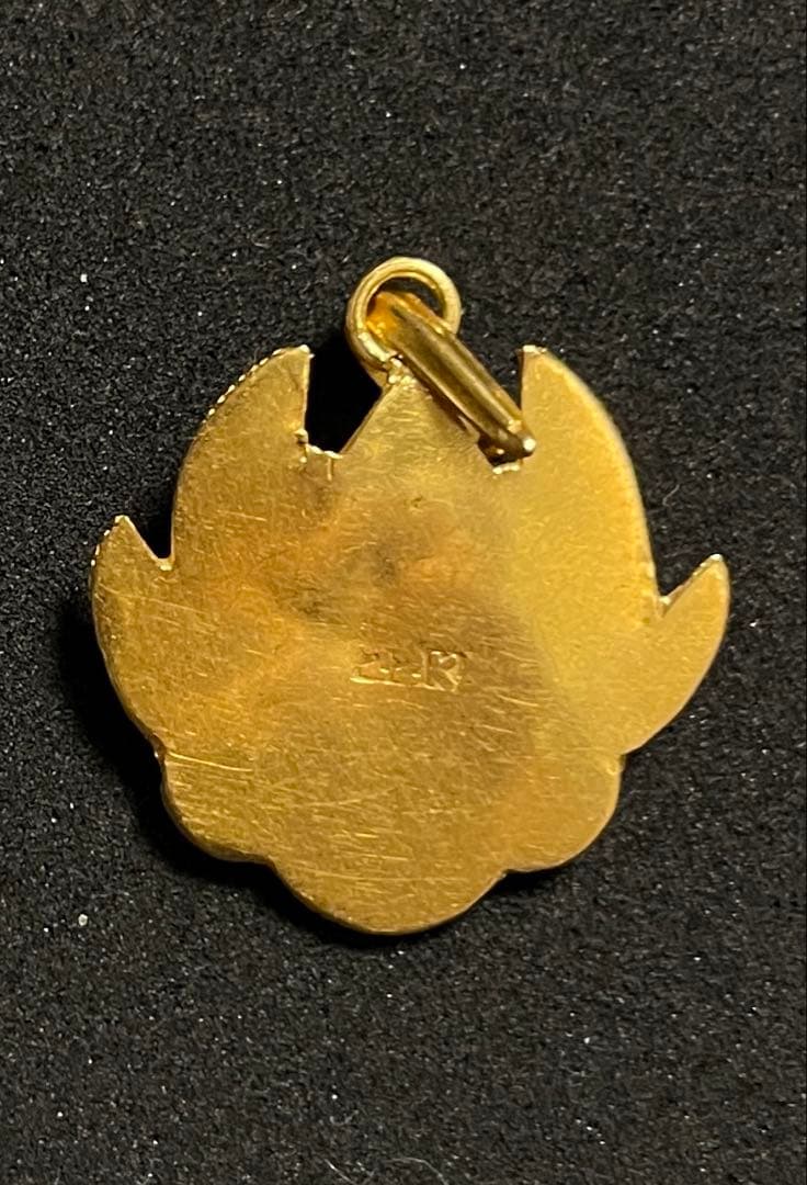 バリ島(バロンの顔) 22K 装飾的彫刻 ペンダント