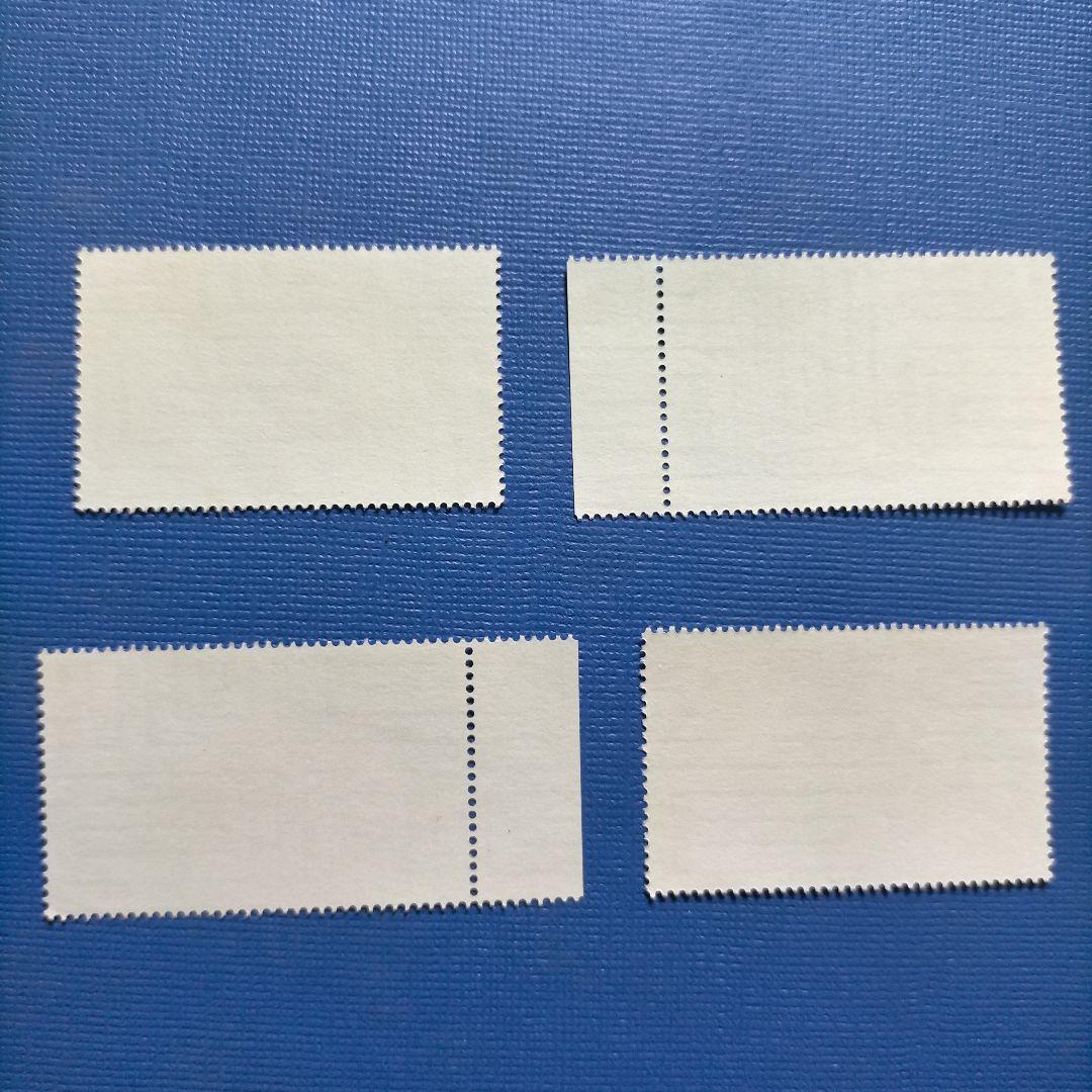 3216 外国切手 タイ 1988年スコタイ公園遺跡 4種完