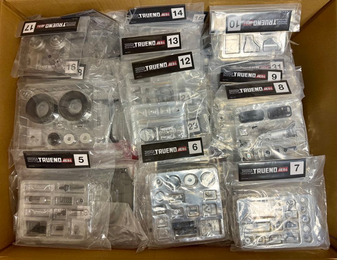 デアゴスティーニ トレノ AE86 全110号 カスタムパーツセット【値下げ中】