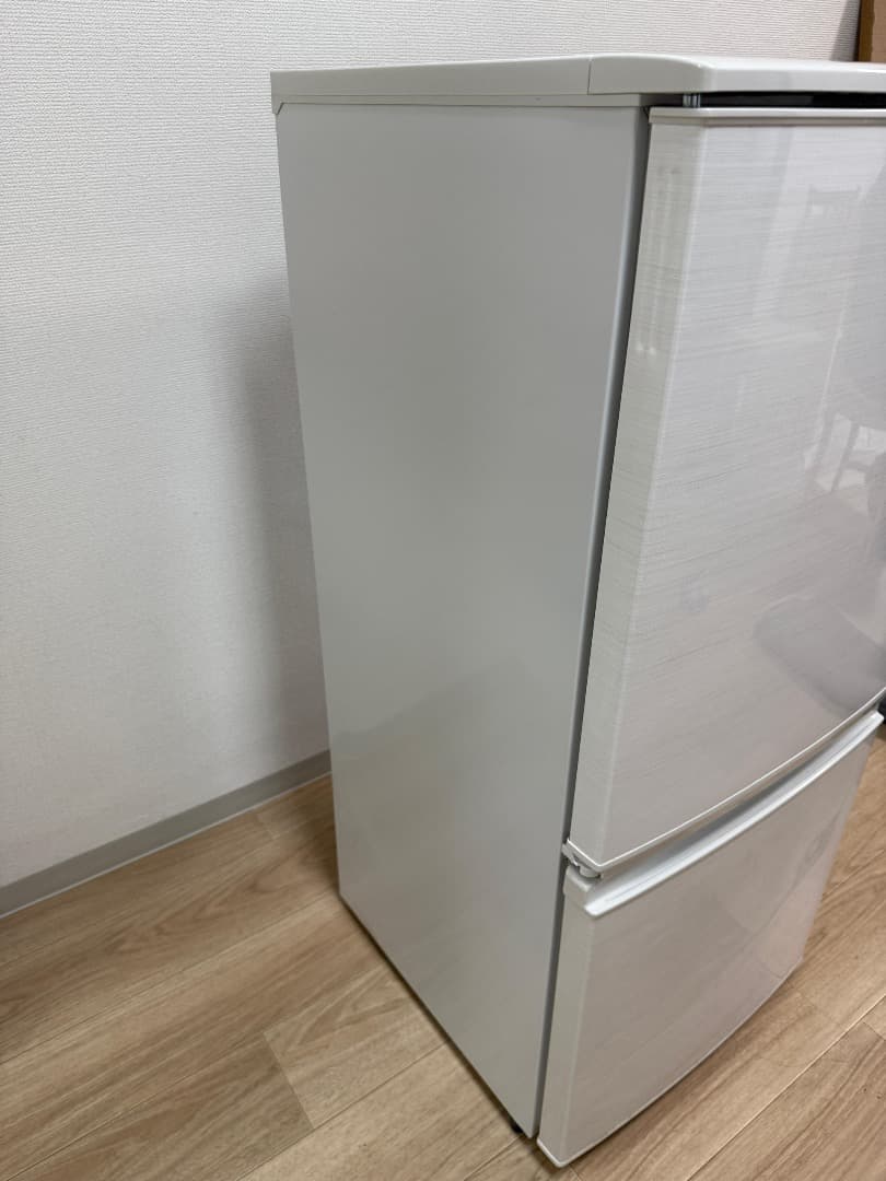 ★中古★冷蔵庫 SHARP SJ-D14D-W 2018年製 動作確認済み★