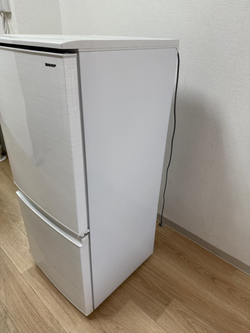 ★中古★冷蔵庫 SHARP SJ-D14D-W 2018年製 動作確認済み★
