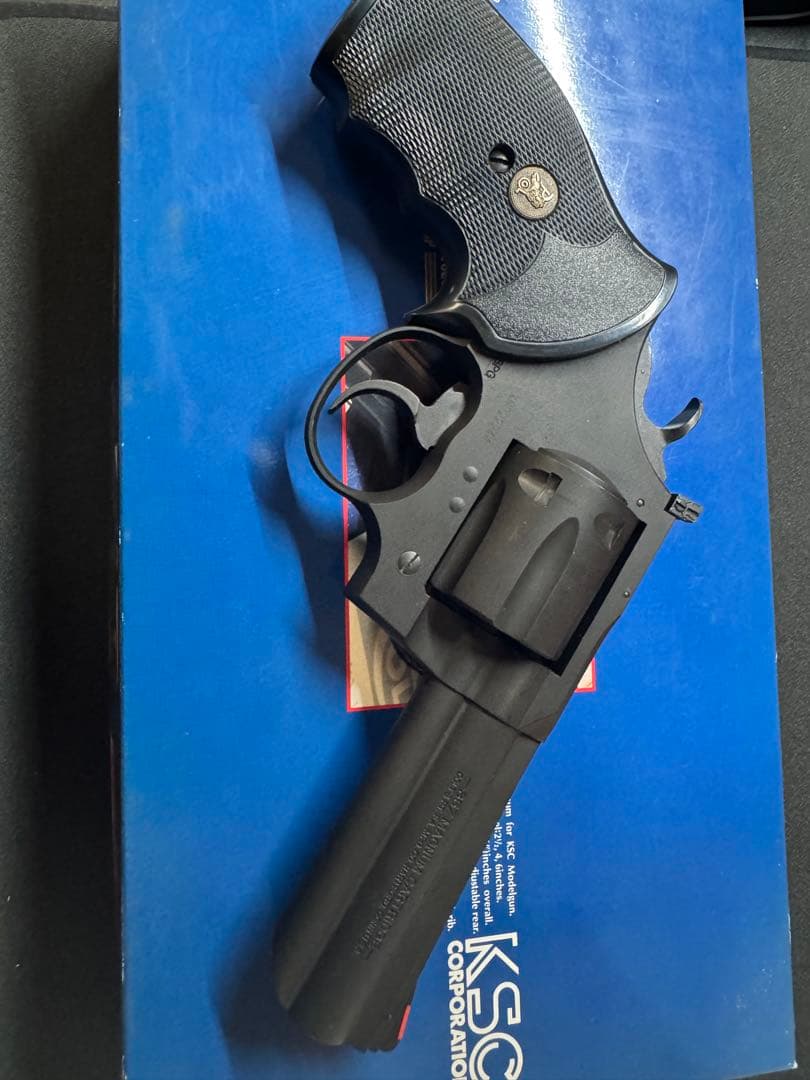 KSC コルト キングコブラ モデルガン 4インチ HW