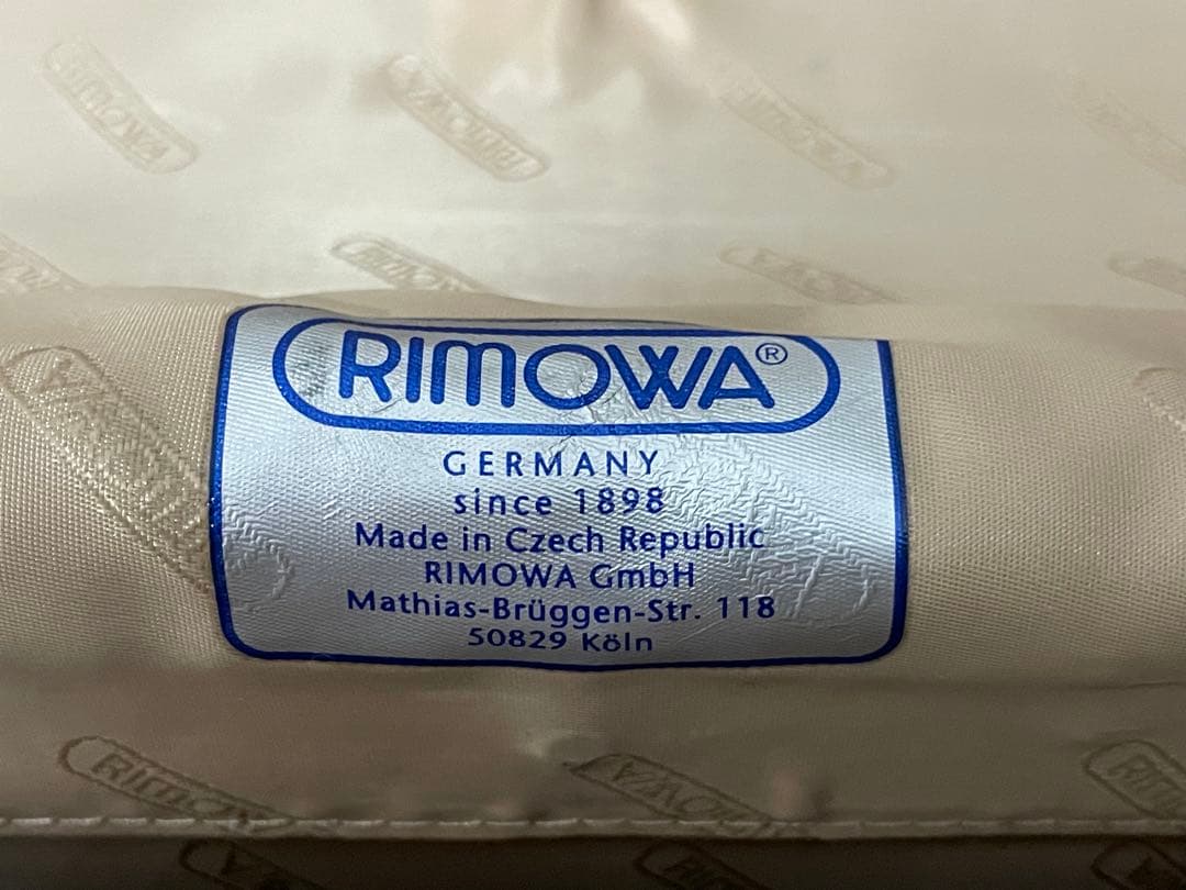 RIMOWA リモワ サルサ デラックス ハイブリッド ビジネス 4輪 32L