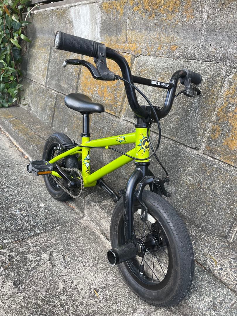 キッズ BMX 12インチ MOTEL WORKS PAL 2021年製 ライム