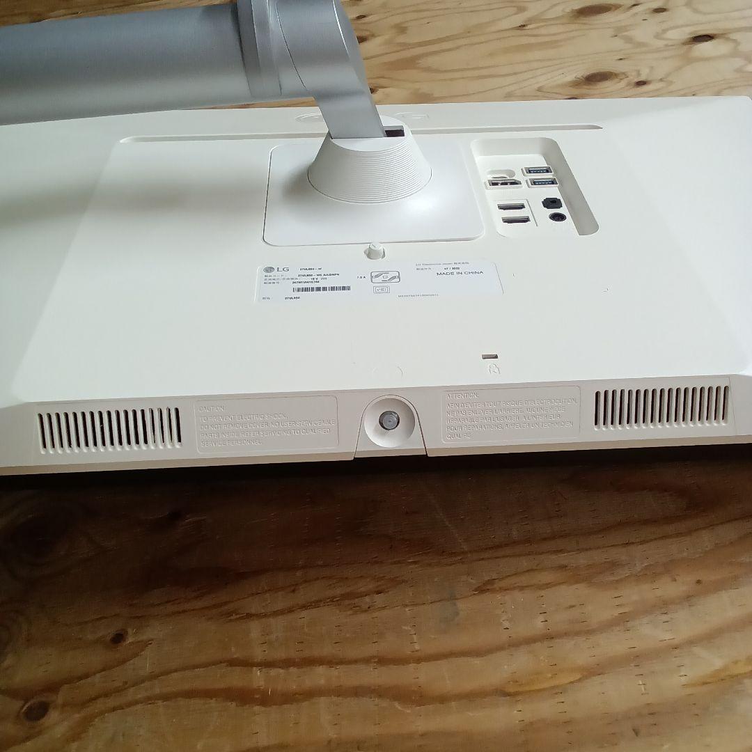 27インチ4K液晶モニターLG 27UL850-W HDR400対応 ④