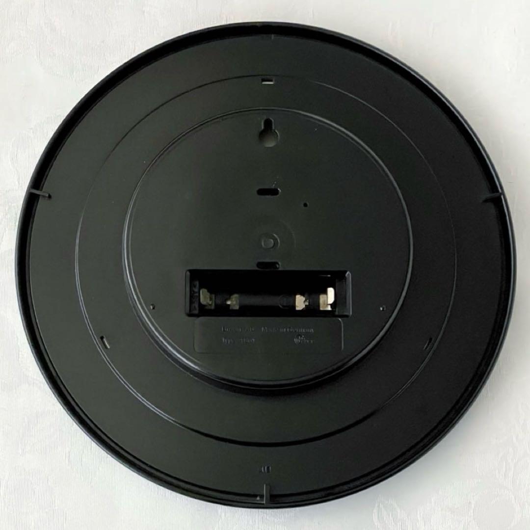 BRAUN Wall Clock Type 4861 ブラウン 壁時計 ブラック