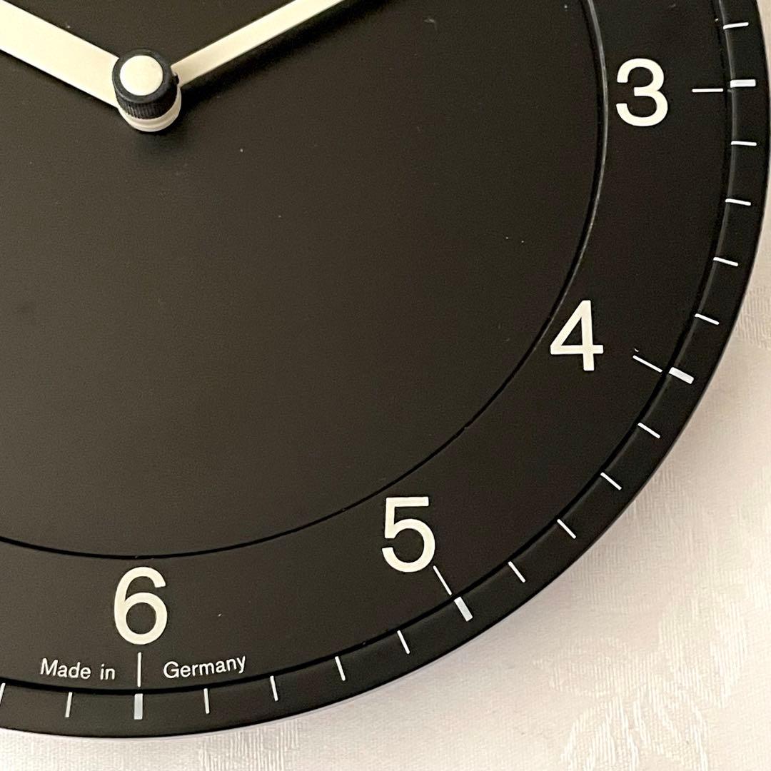 BRAUN Wall Clock Type 4861 ブラウン 壁時計 ブラック