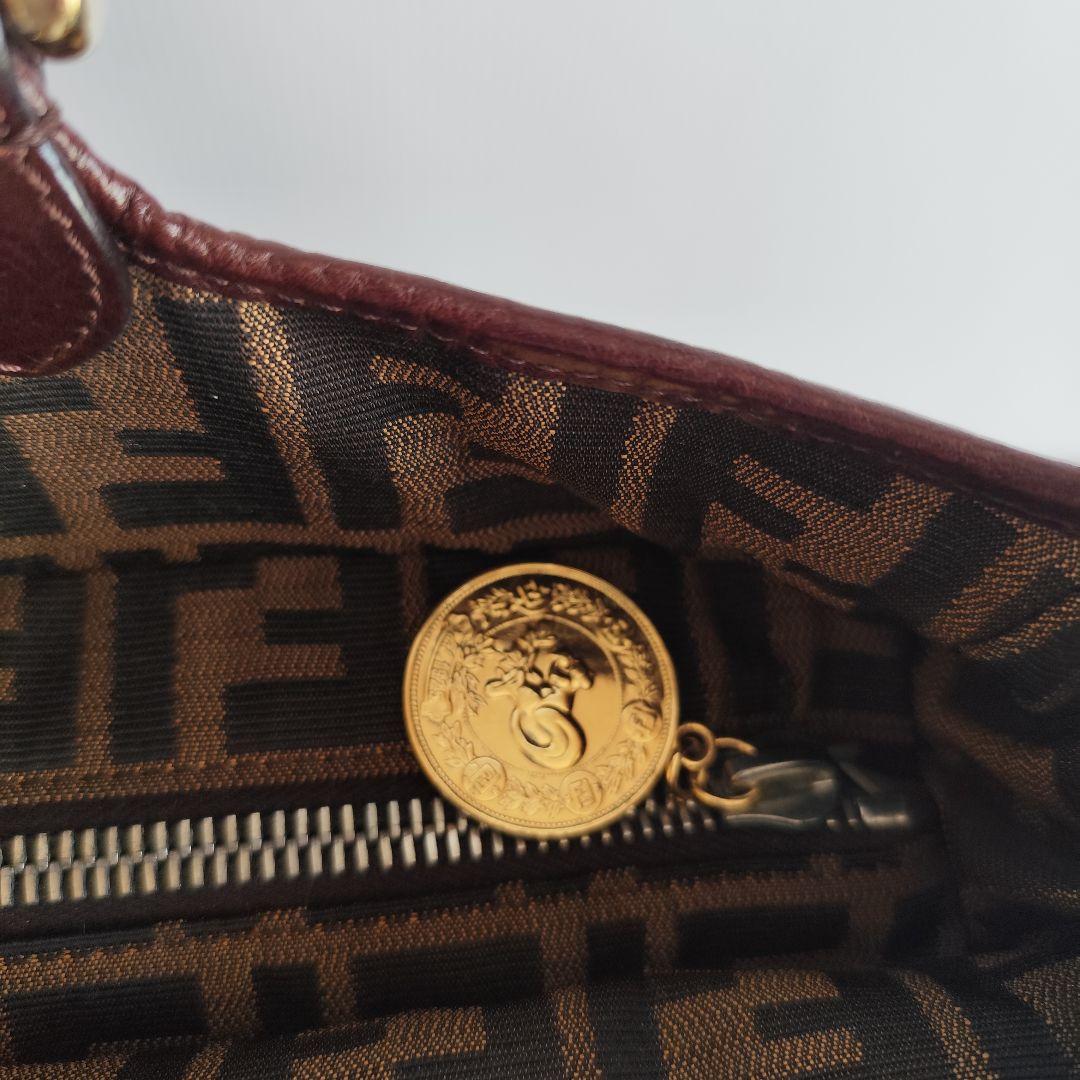 FENDI フェンディ ズッカ柄 2WAY バッグ シリアルカード付き 正規品