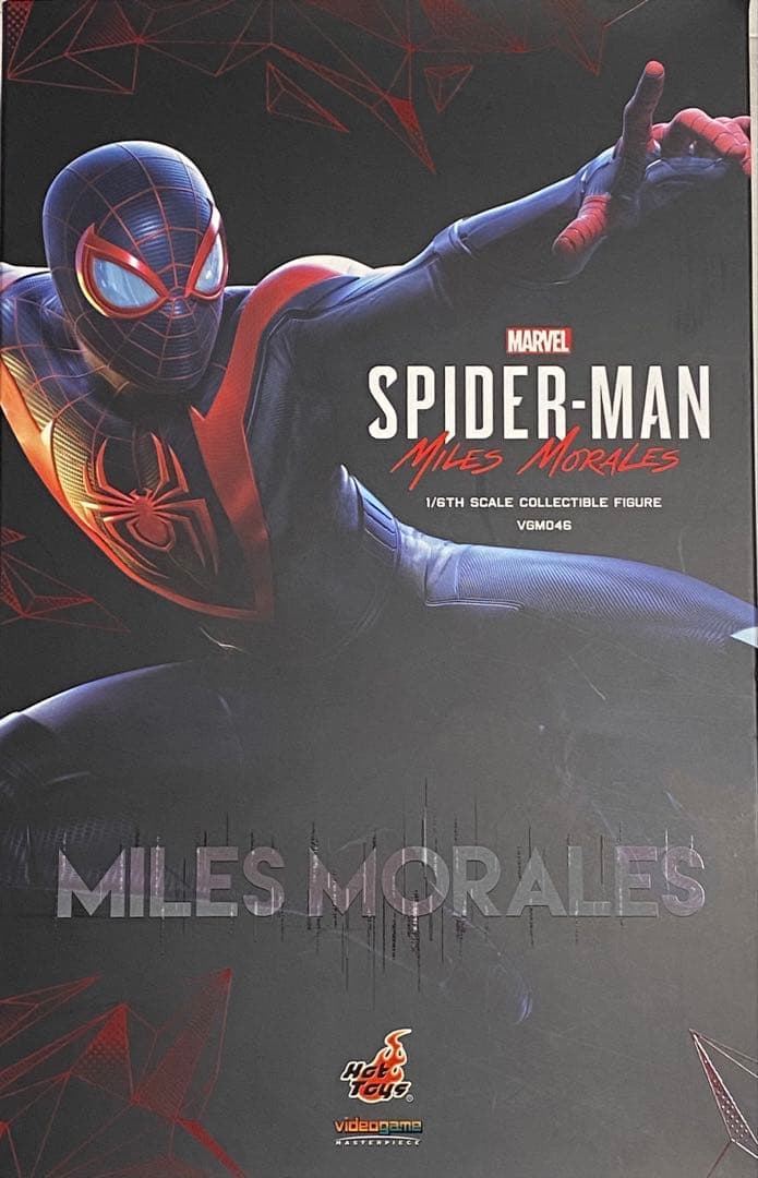 ホットトイズ スパイダーマン アドバンスドスーツ マイルスモラレス セット