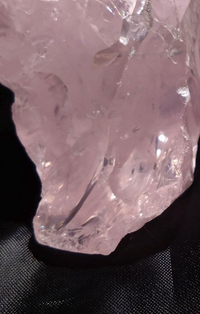 天然石　原石　パワーストーン　ローズクォーツ