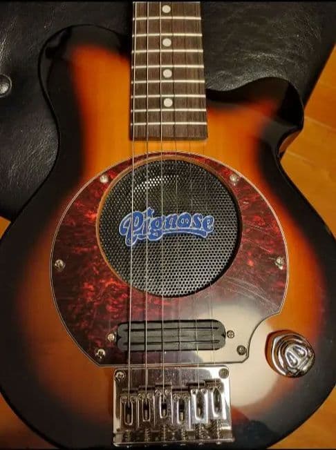 【NIKO】Pignose エレキギター サンバースト アンプ内蔵