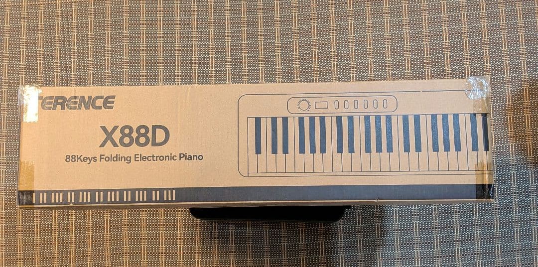 X88D 折り畳み式 デジタルピアノ88鍵盤 デュアルスピーカー