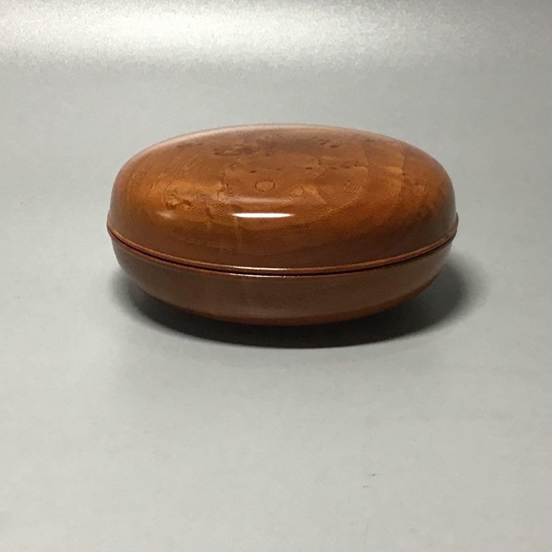 欅バーズドアイ　ミニ食蘢　香合　小物入れ