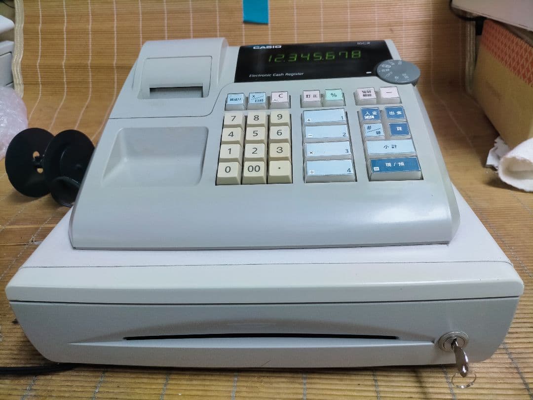 カシオレジスター　16CR　簡単便利特殊　送料込　319902