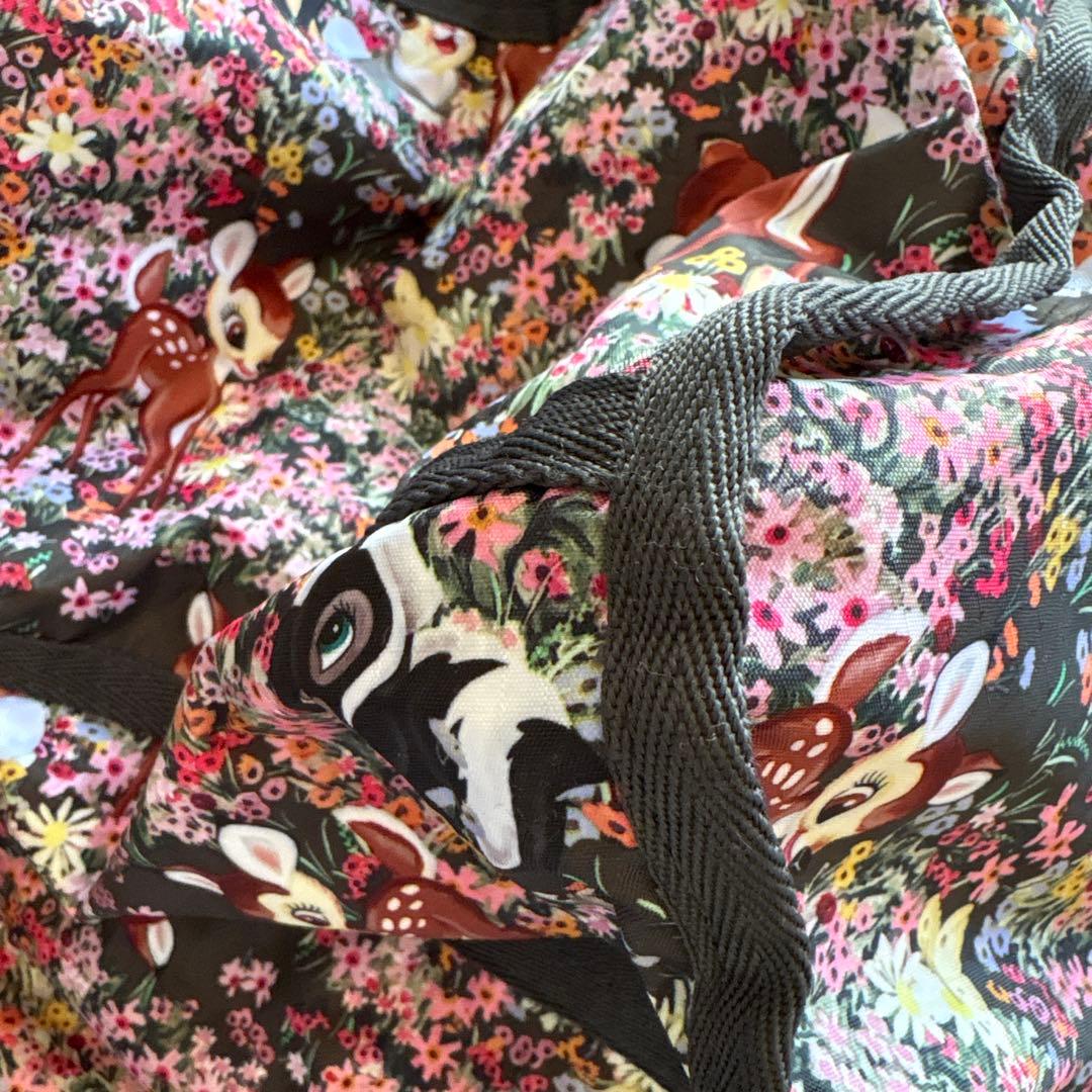 LeSportsac. バンビ柄　ボストンバッグ 約縦37x横50xマチ23
