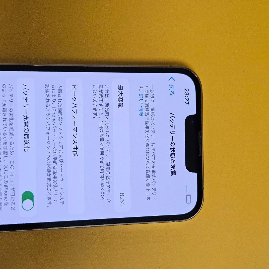 顔面片栗粉様46.8　iPhone 13 Pro 128GB #098
