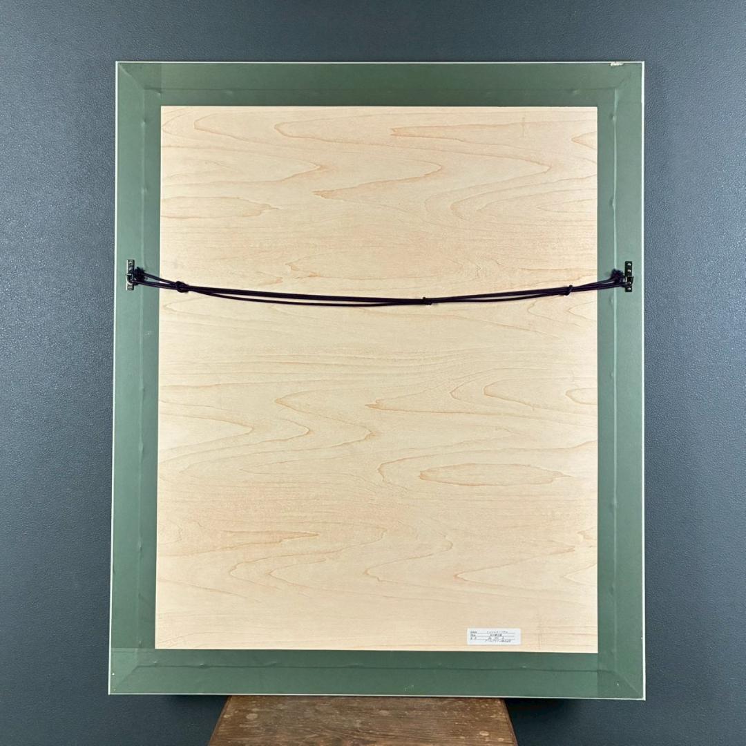 美品 ミッシェル・バテュ「私の摩天楼」シルクスクリーン 大作 直筆サイン入り