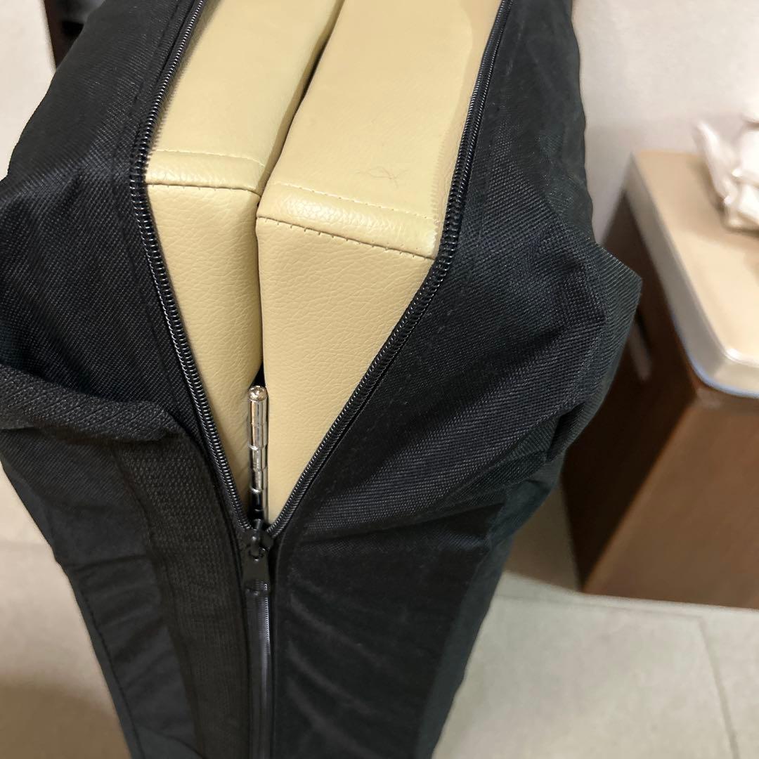 折りたたみマッサージベッド ベージュ 215cm