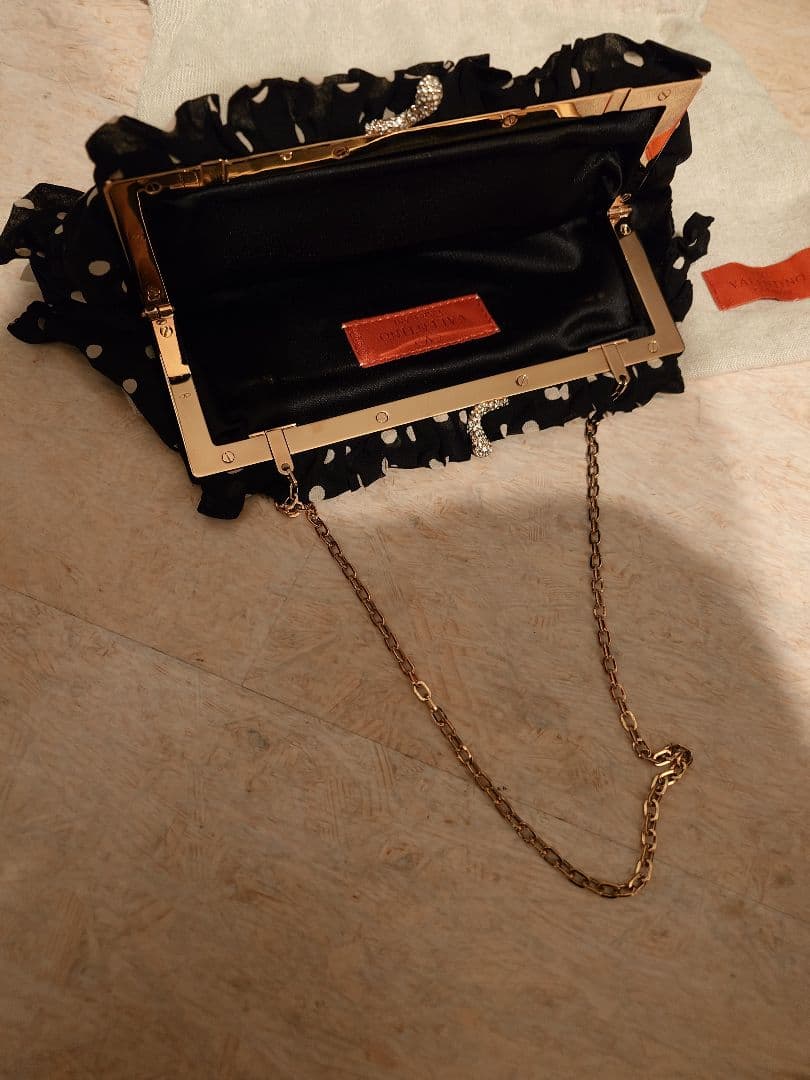 【中古】VALENTINO ヴァレンティノ パーティーバッグ