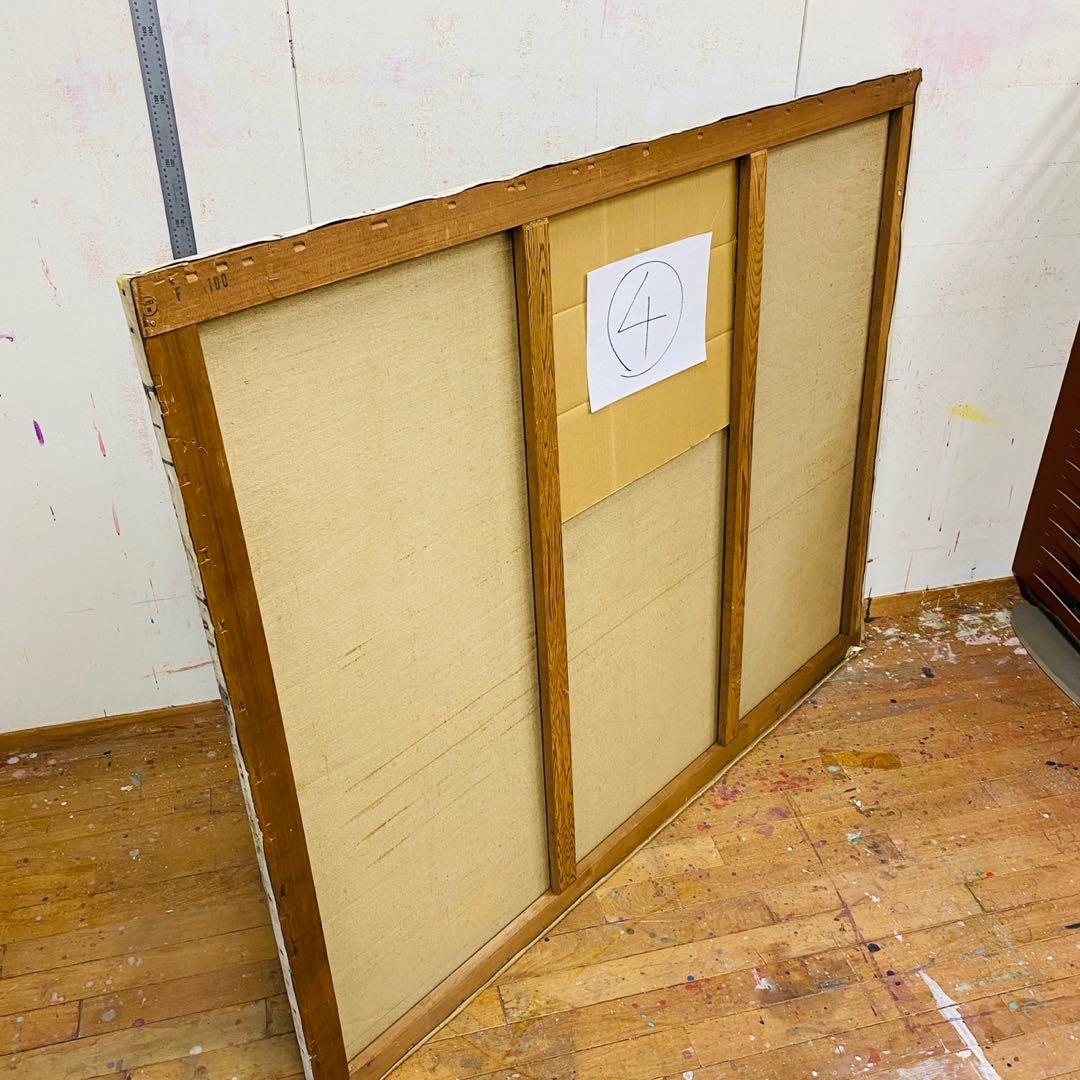 絵画用 木枠 キャンバス枠 F100号 杉材 KISO刻印 良品 送料込み ④