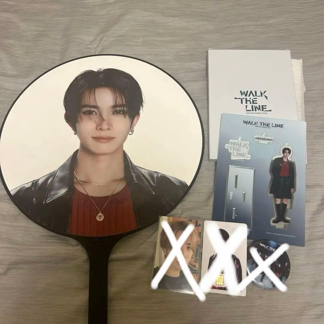 ENHYPEN WALKTHELINE ソウルコン ヒスン 特典トレカ FC特典