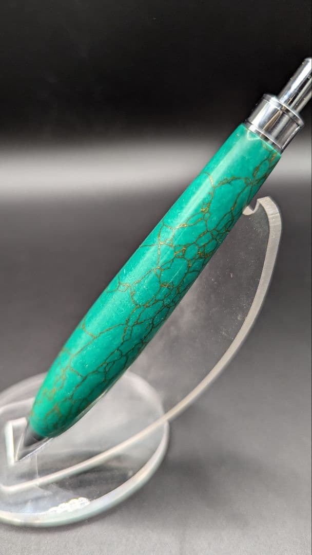 133ペン工房翌檜　ハイブリッドストーン　シャーペン　ボールペン　太軸