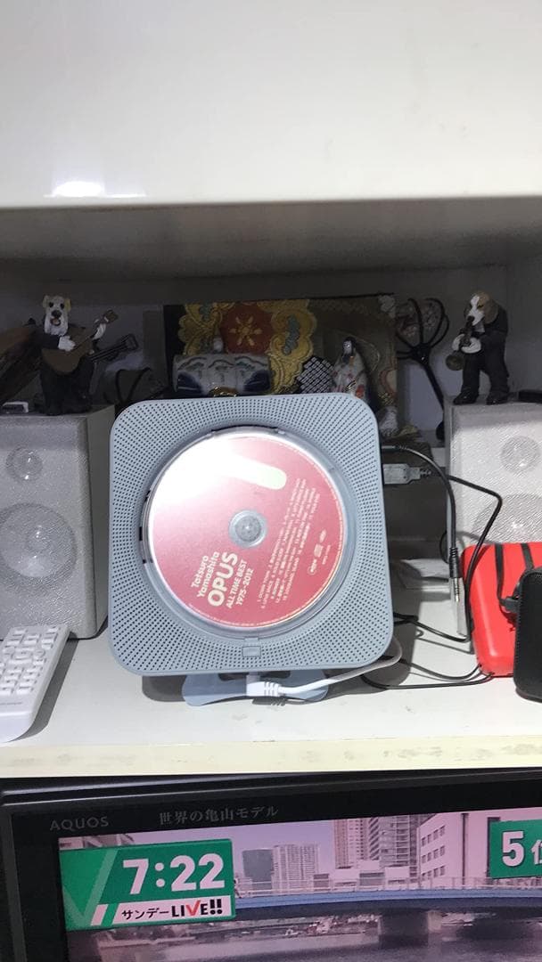 Bluetooth CDプレイヤー リモコン付き