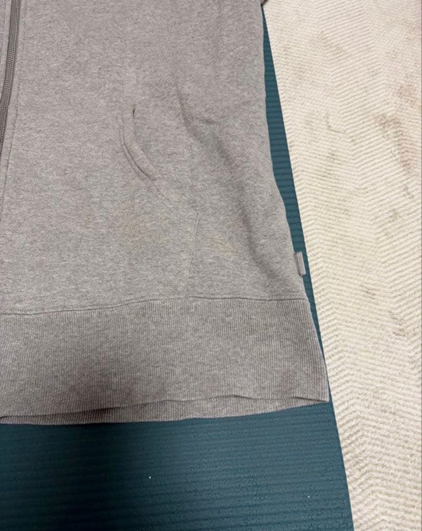 Supreme グレー フルジップパーカー M