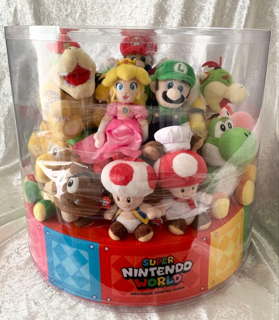 USJ 数量限定 マリオ ぬいぐるみセット スーパーニンテンドーワールド