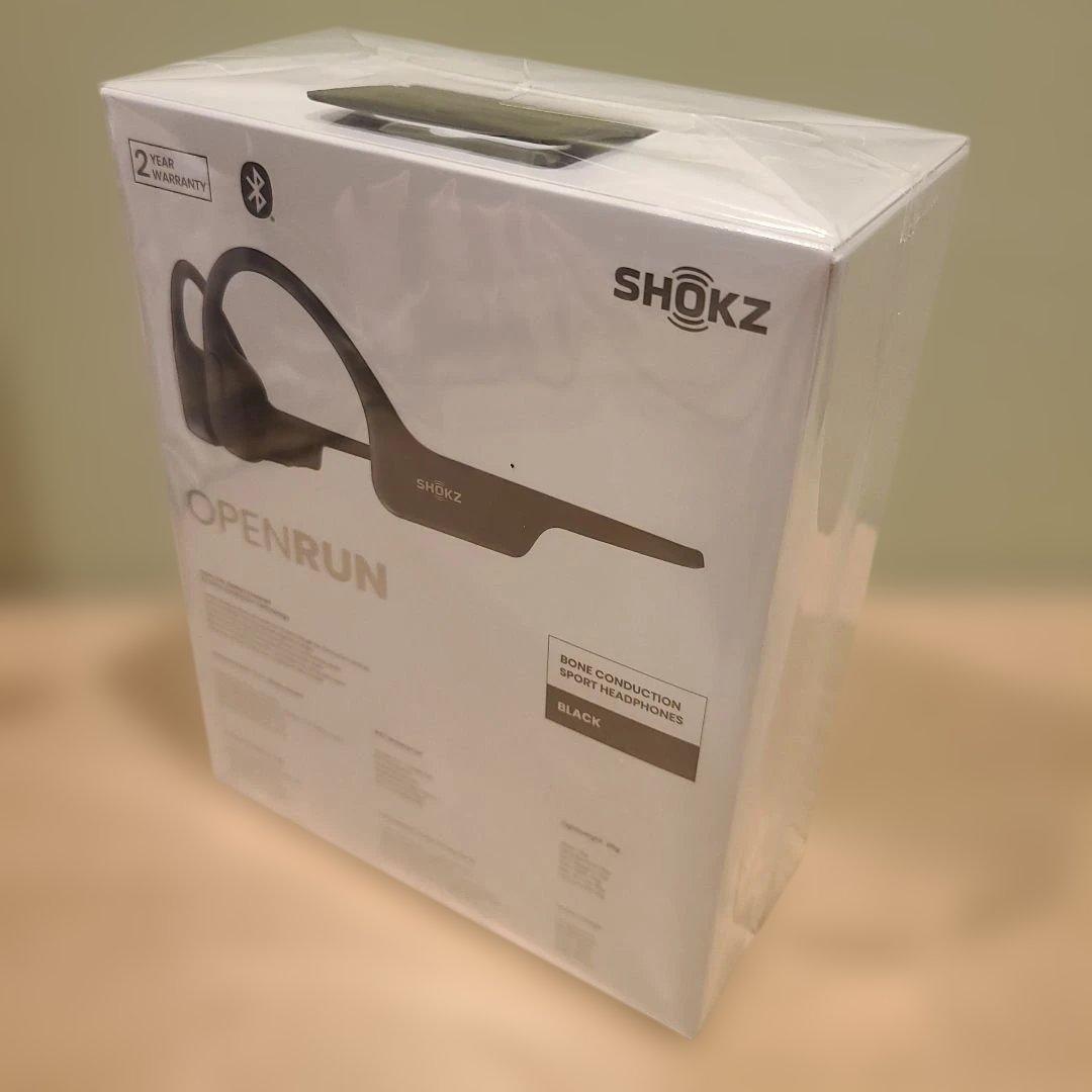 ✨新品✨未使用✨SHOKZ OPENRUN 骨伝導イヤホン ブラック