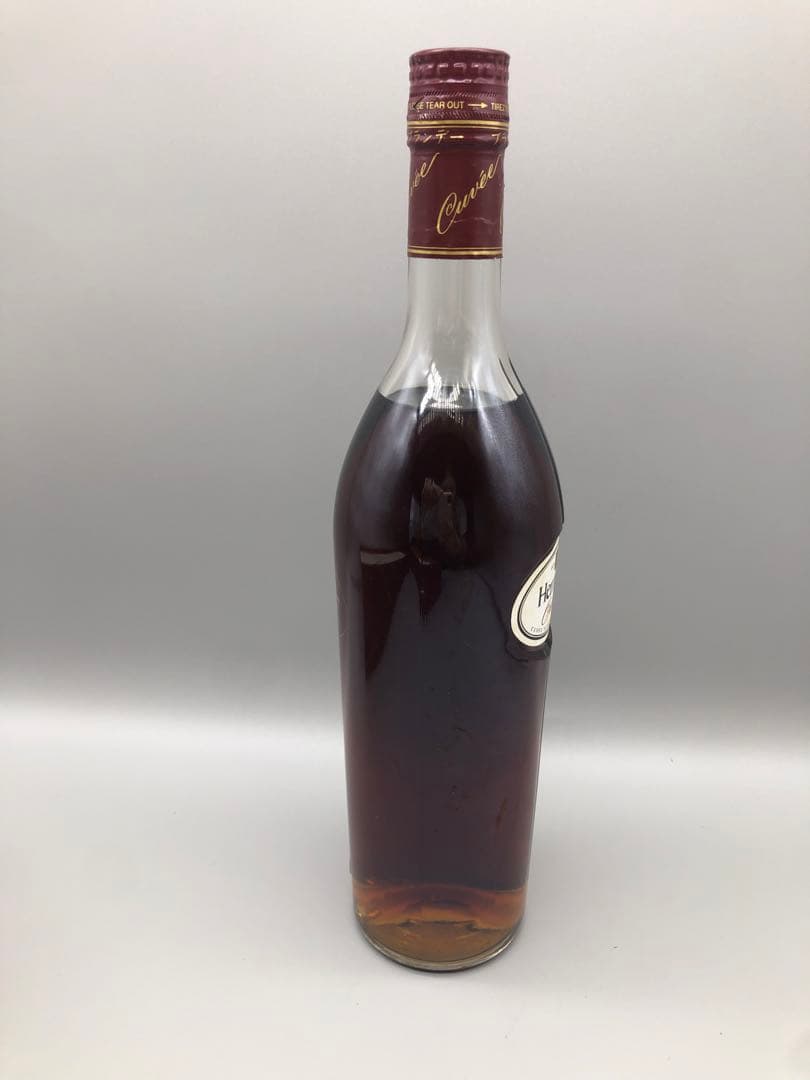 未開封箱付きヘネシーキュヴェスペリオールコニャックブランデー赤ヘネ古酒ビンテージ