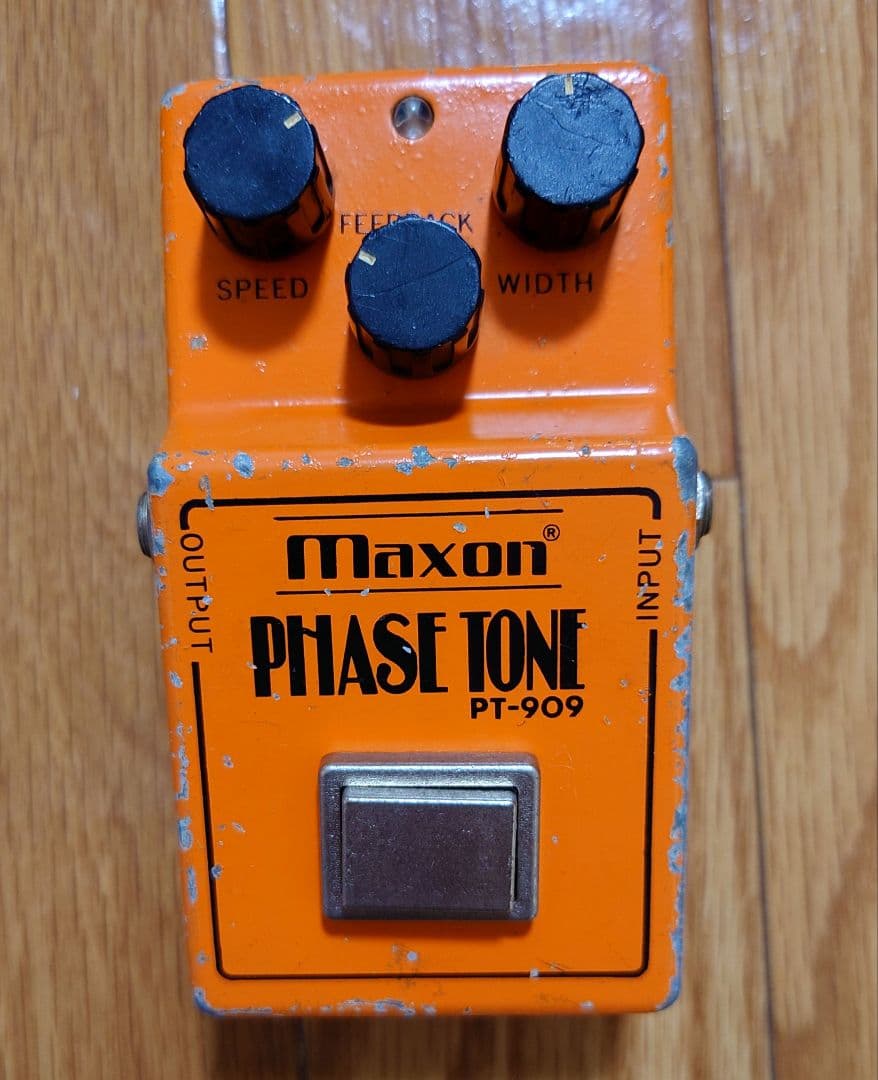Maxon PT-909 PHASE TONE 1980年代ビンテージフェイザー