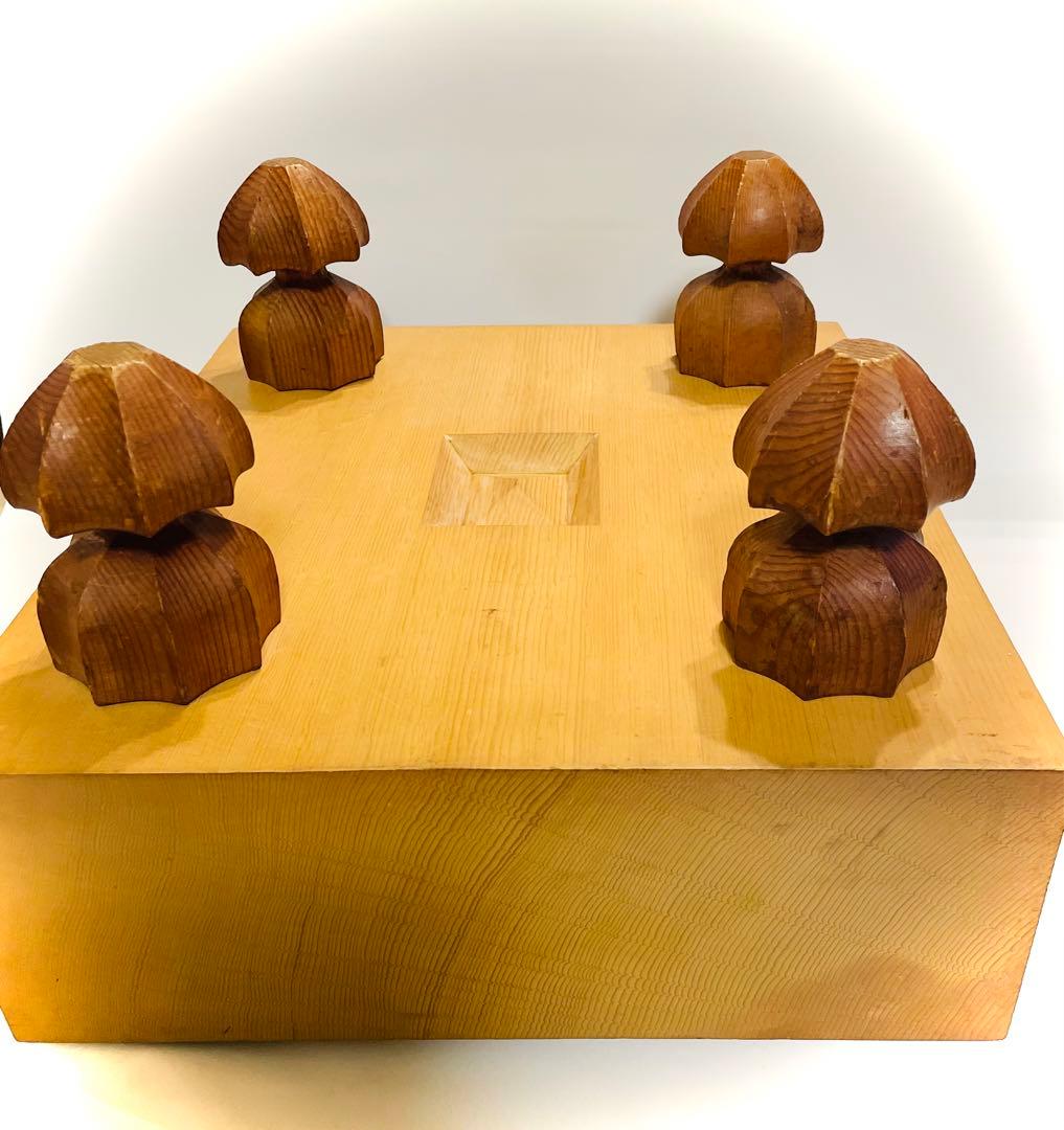 一枚板囲碁盤（へそ付き）碁石セット