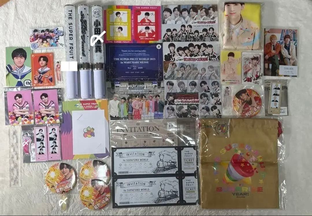 THE SUPER FRUIT スパフル 小田惟真 グッズ