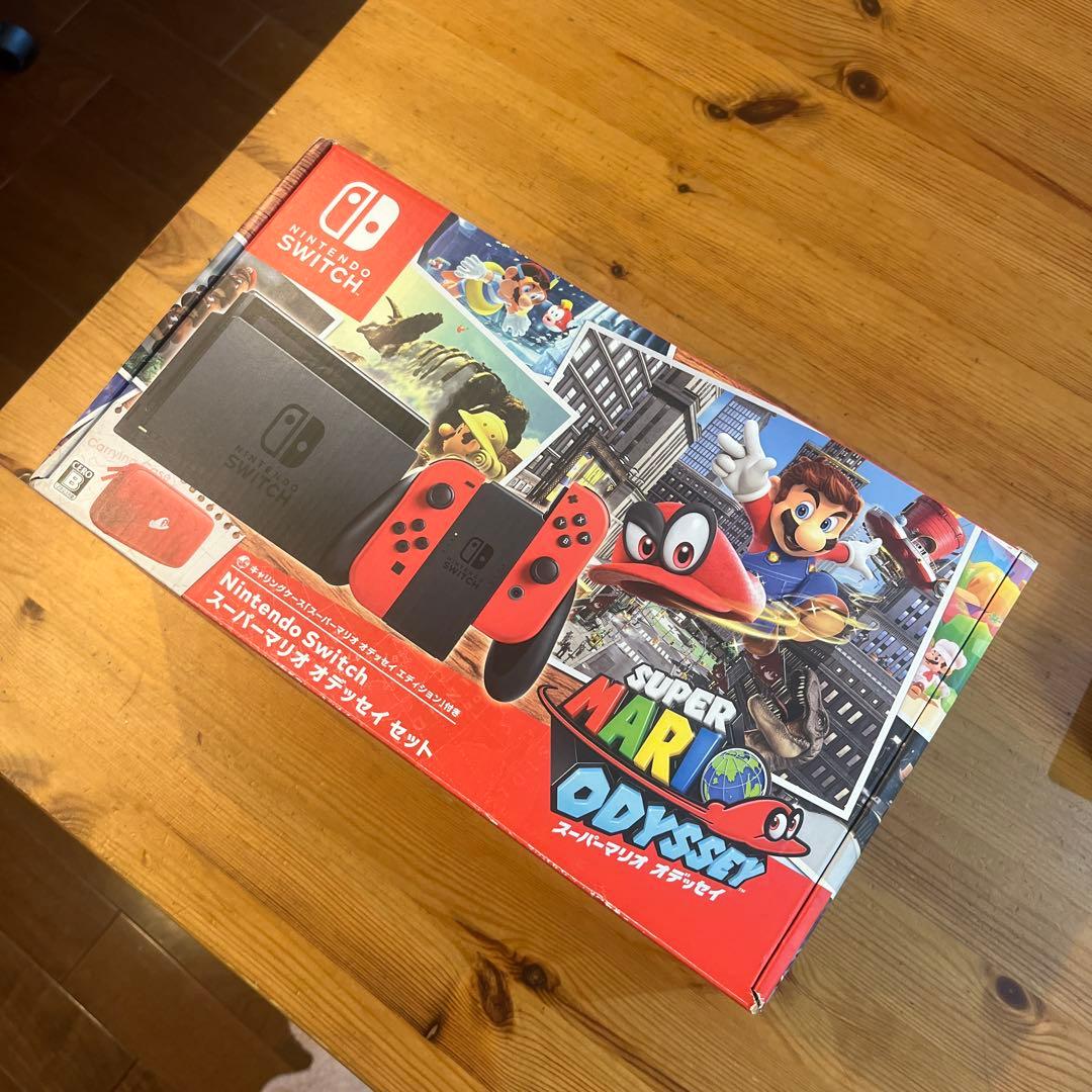 Switch スーパーマリオ オデッセイセット　ソフト、SDカード、おまけ付き！
