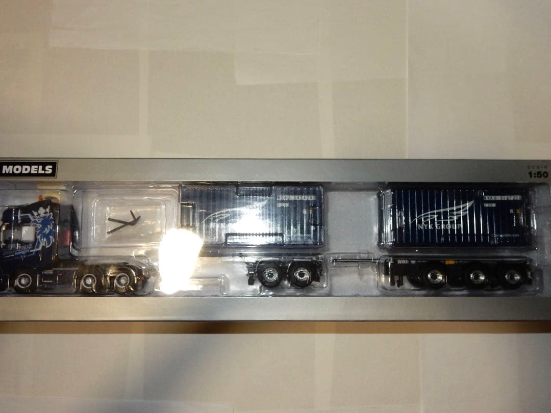 1/50 WSI スカニア R500 コンテナ　20ft コンビ　トレーラー