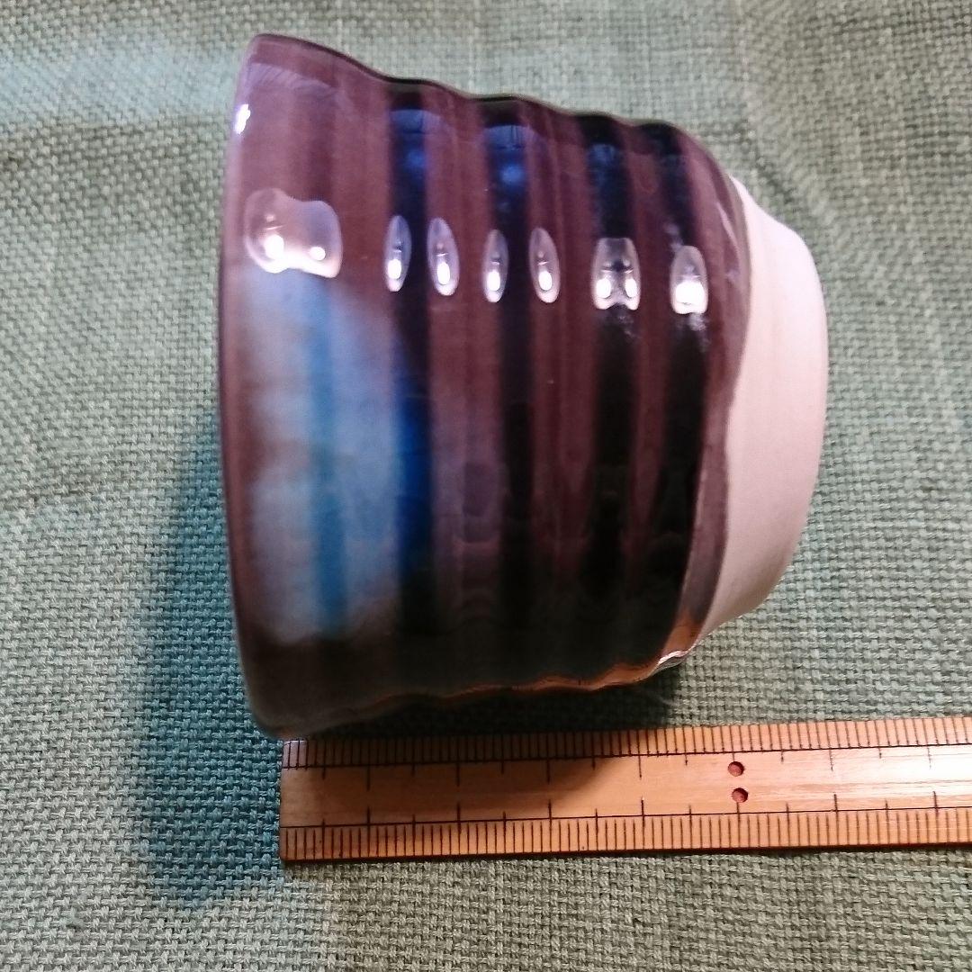 322) ぐい呑(2) 九谷焼 人間国宝徳田正彦作