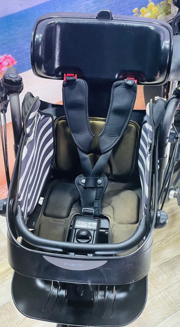 パナソニックギュット⭐️12AH！子供乗せ電動アシスト自転車Y1681