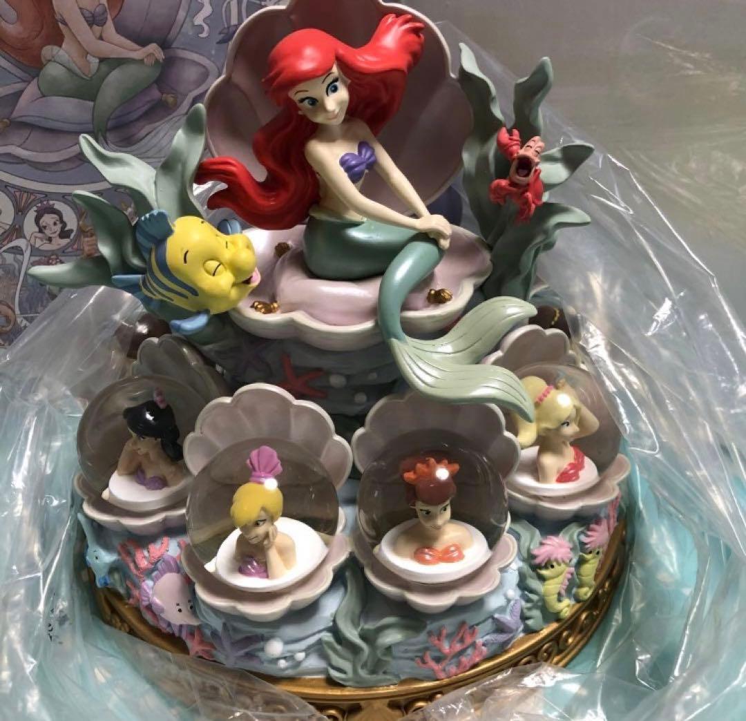 ディズニーストア　アリエル　リトルマーメイド スノードーム　スノーグローブ