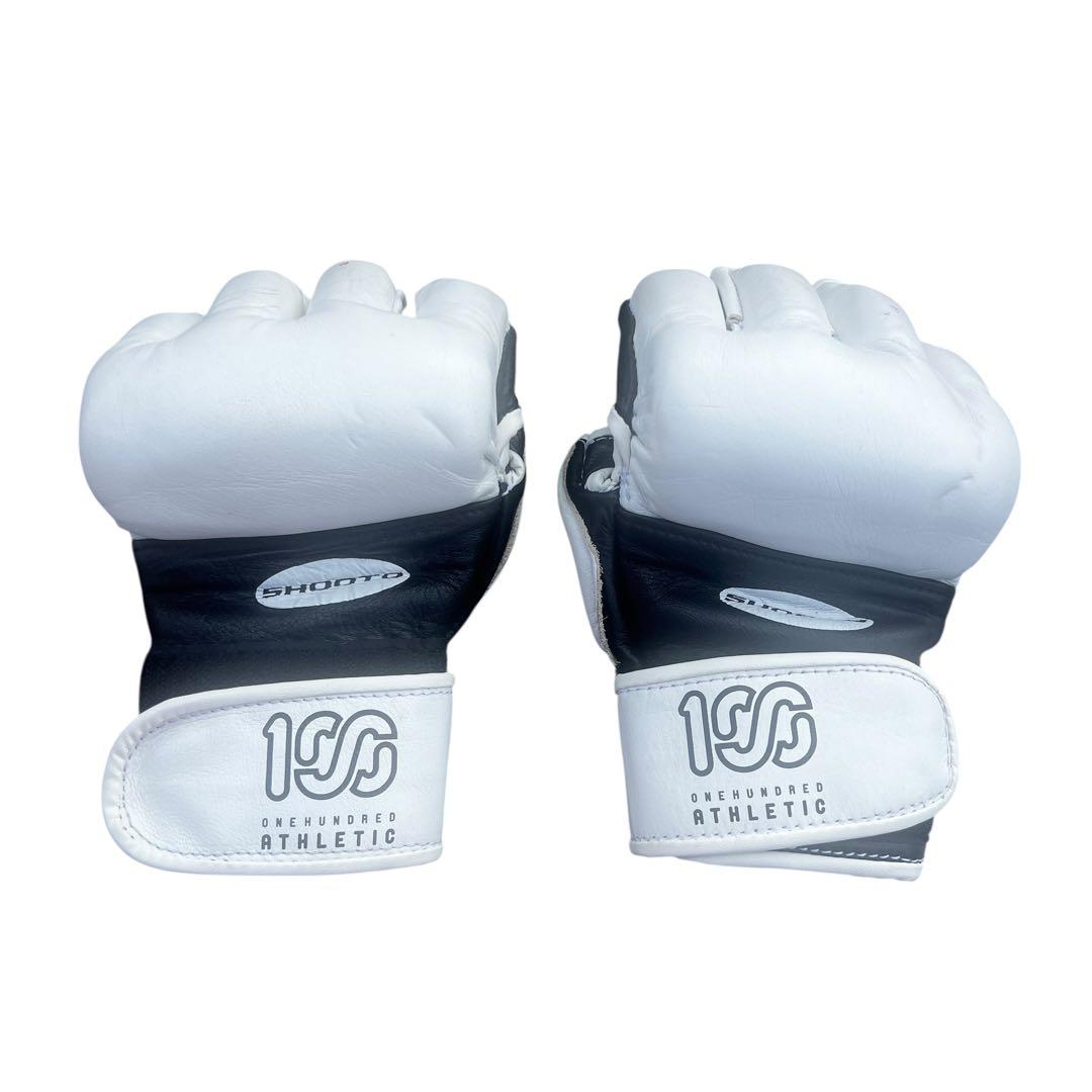 Mサイズ　ISAMI×100Athletic 修斗オープンフィンガーグローブ