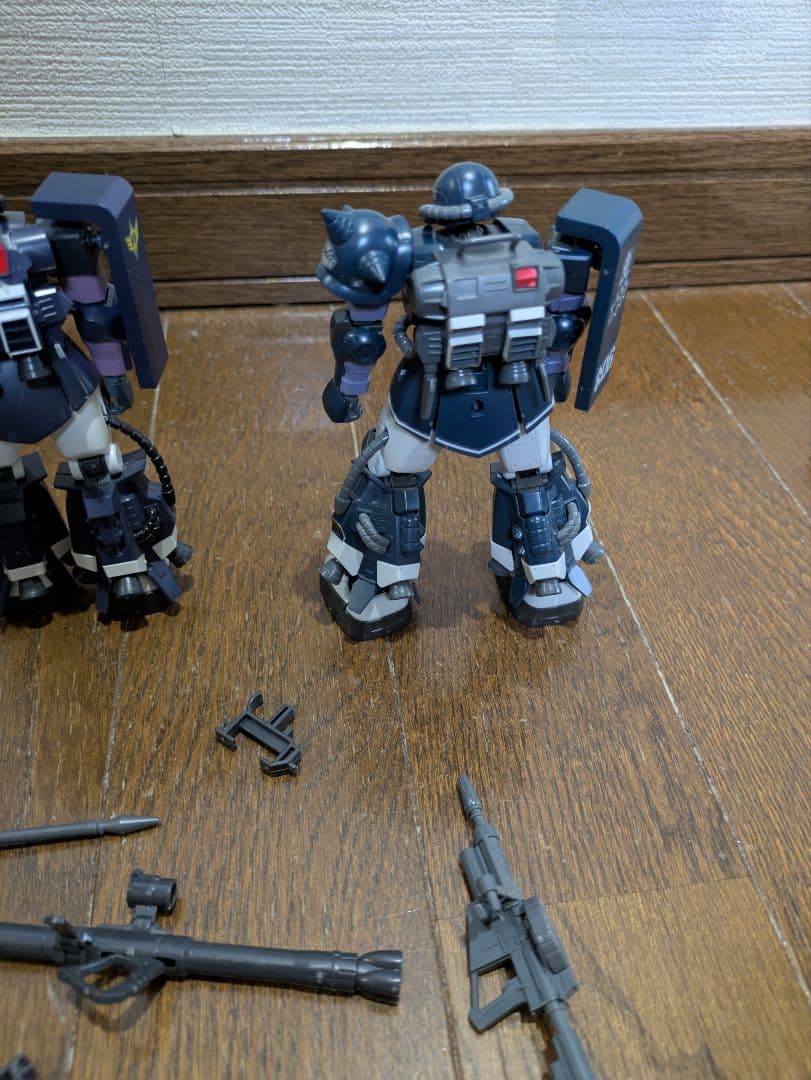 プラモデル ガンダム　ガンプラ　オリジン　HG 高機動型ザク　ジャンク 他　武器