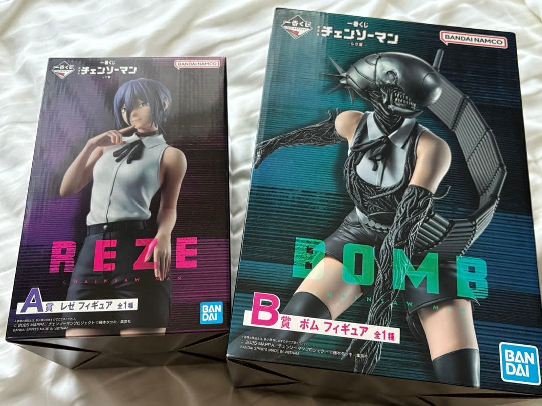 レゼ チェンソーマン 一番くじ A賞 B賞 フィギュア レゼ篇 映画 ボム レゼ