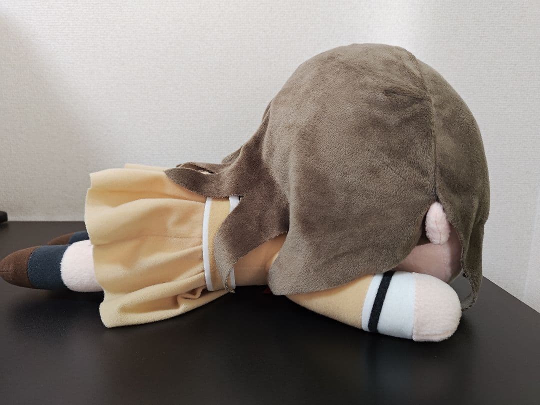 【美品】バンドリ　メガジャンボ寝そべりぬいぐるみ　花園たえ　ポッピンパーティー
