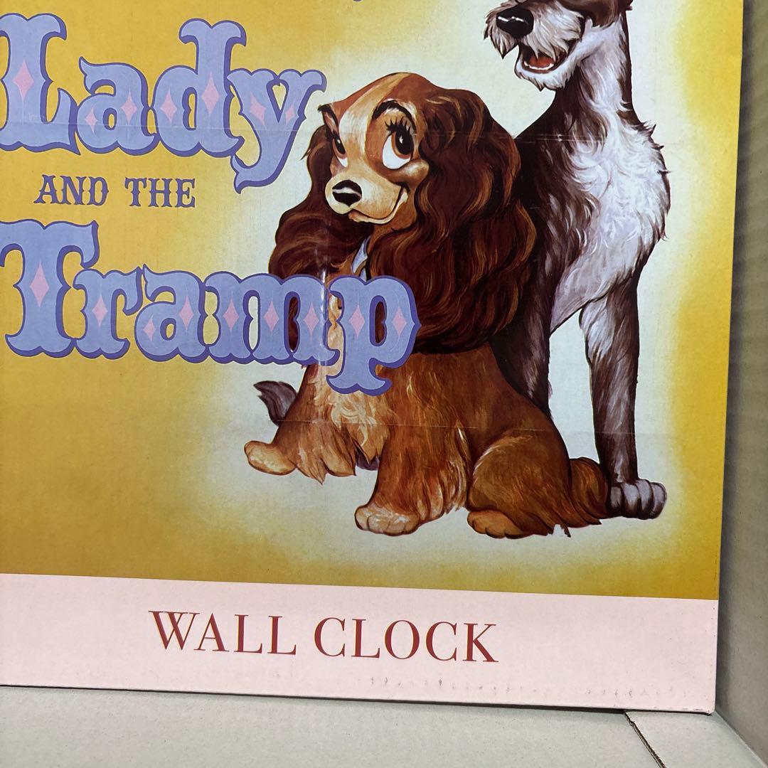 ☆新品未開封品☆ 廃盤品 わんわん物語 壁時計 ライトアップ 70周年 時計