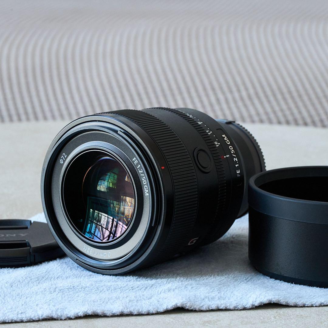 美品 SONY FE 50mm F1.2 GM ZXⅡ付