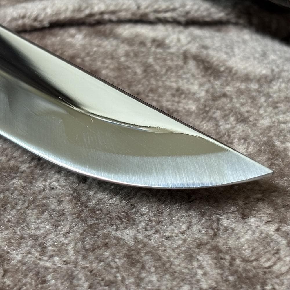 美品 龍神金具 模造刀 金糸塗鞘 互の目刃文 全長98cm 抜身912g 鑑賞用