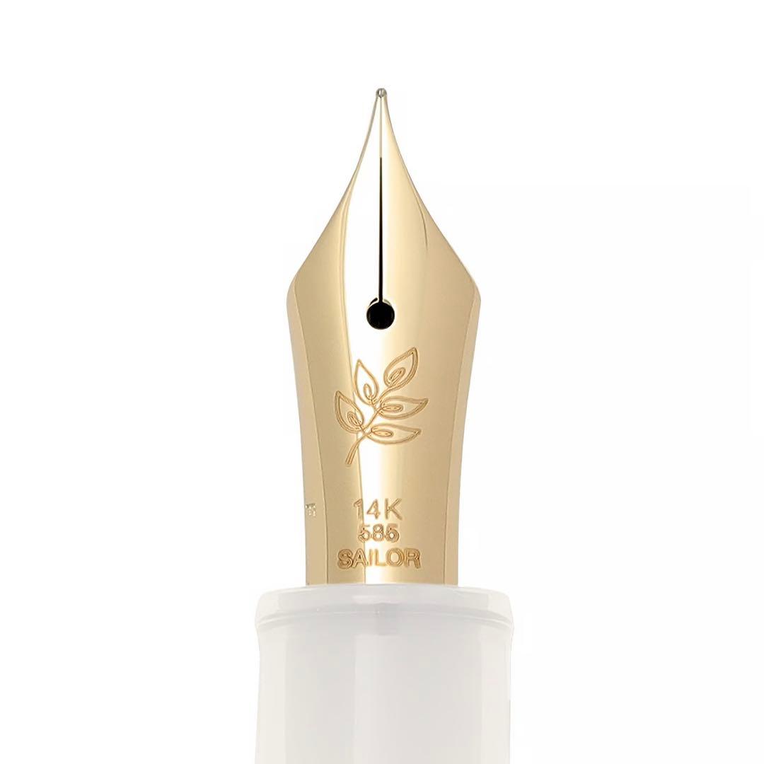 Nonble限定 セーラー万年筆 空の万年筆 うらら 14金 F字