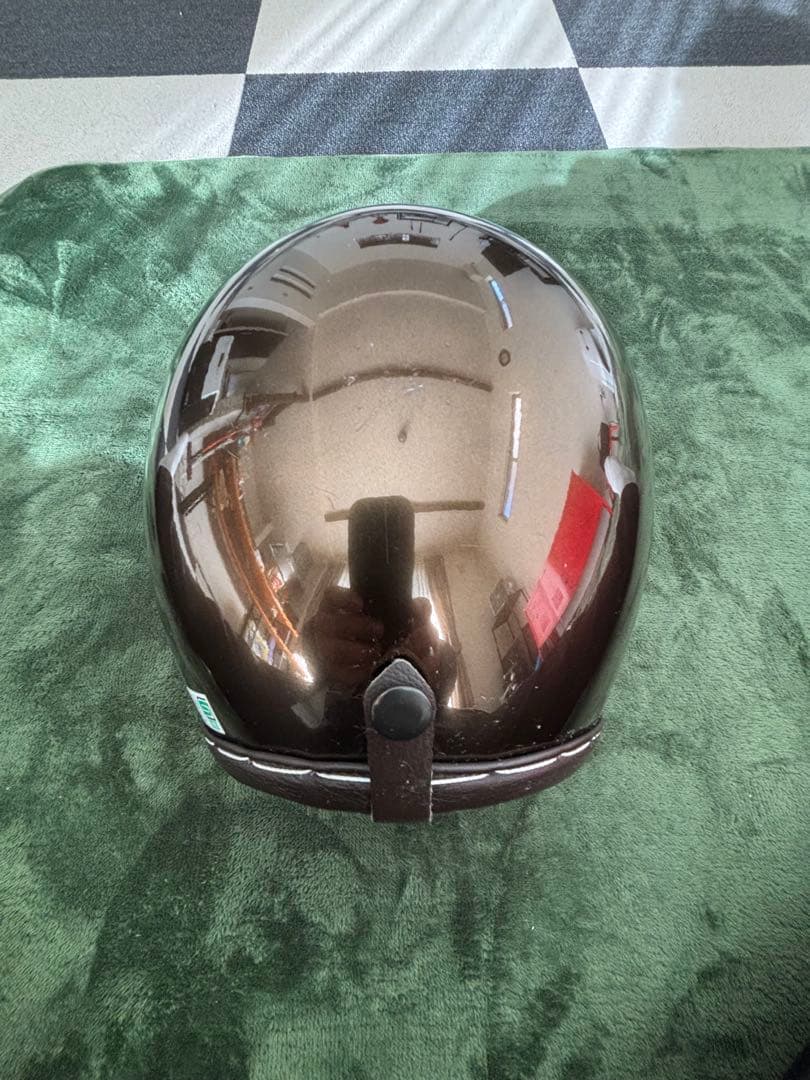 ⭐︎on⭐︎ SHM ブラウン ジェットヘルメット